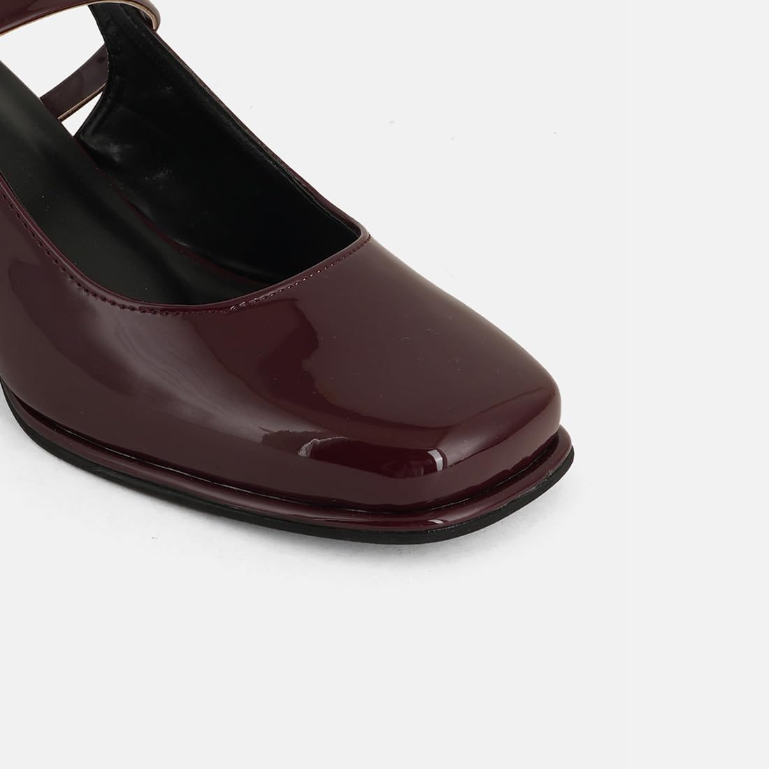 DROP BOLD | Elegant Square Toe Mules Block Heel Sandals for Women & Girls – Stylish, Comfortable Footwear for Every Occasion