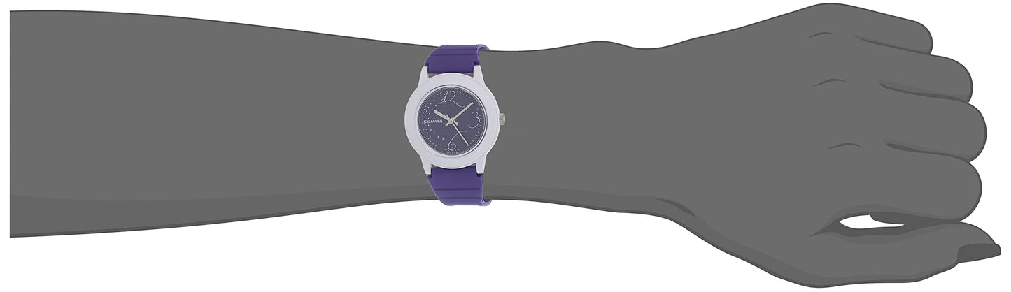 Sonata Purple Dial Analog watch For Women-NR8992PP02