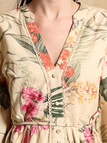 Kazo Morgan Mini Dress Yellow