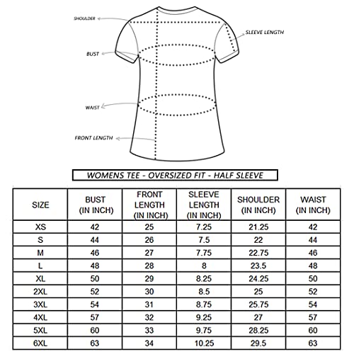 Bewakoof Official Tom & Jerry Merchandise Women Graphic Print Oversized Fit Half Sleeve Round Neck Cotton Jersey Plus Size Tshirt_654543_Red_6XL