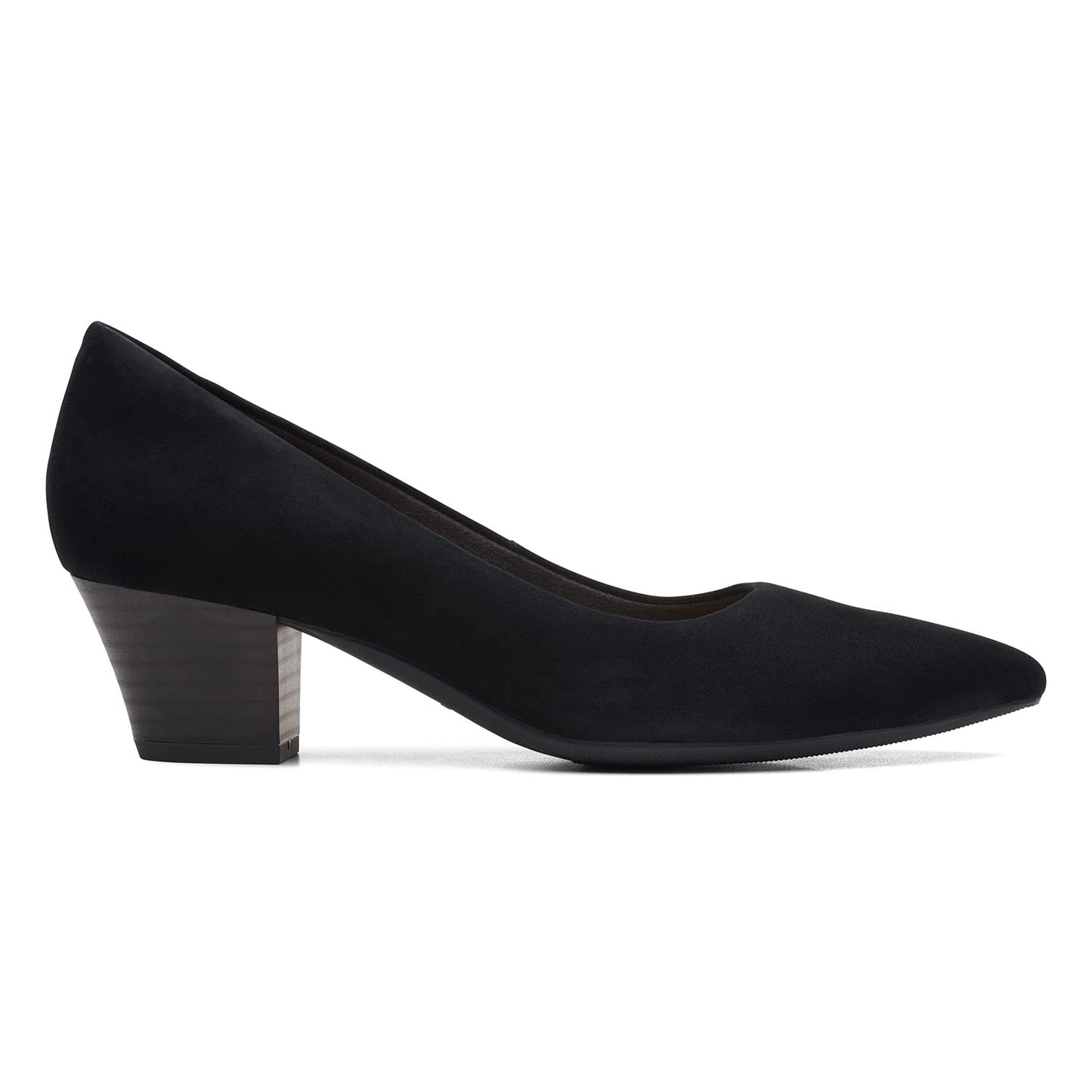 Clarks Women Teresa Step Pump Black SDE UK-6