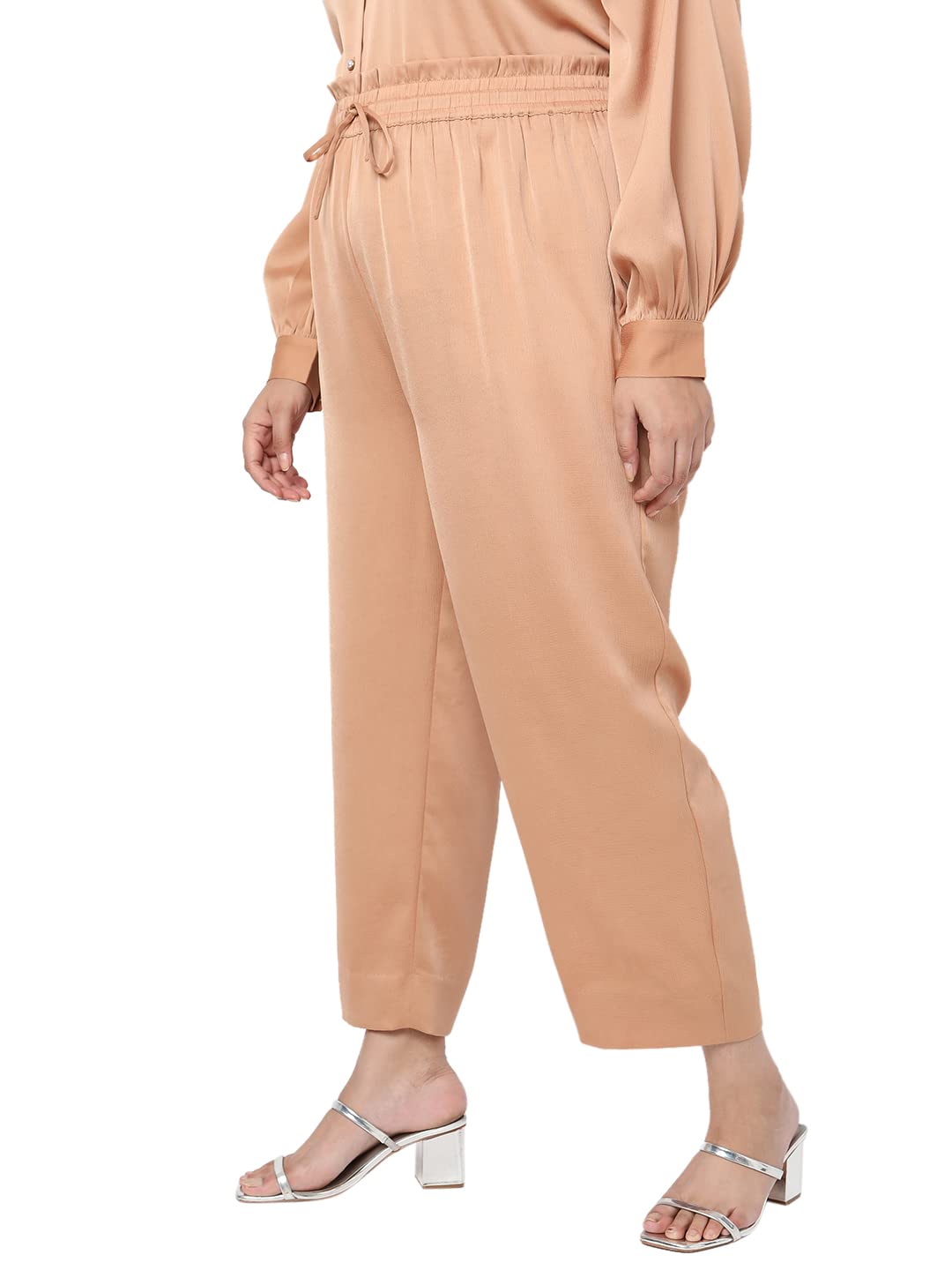 Vero Moda Curve Women's Straight Pants (120831801- Doe_XS)