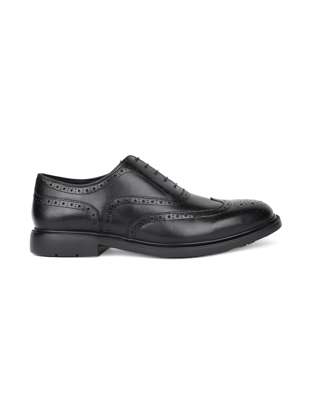 Hush Puppies Mens REN Oxford Black Formal Shoes - 8 UK (8246995)
