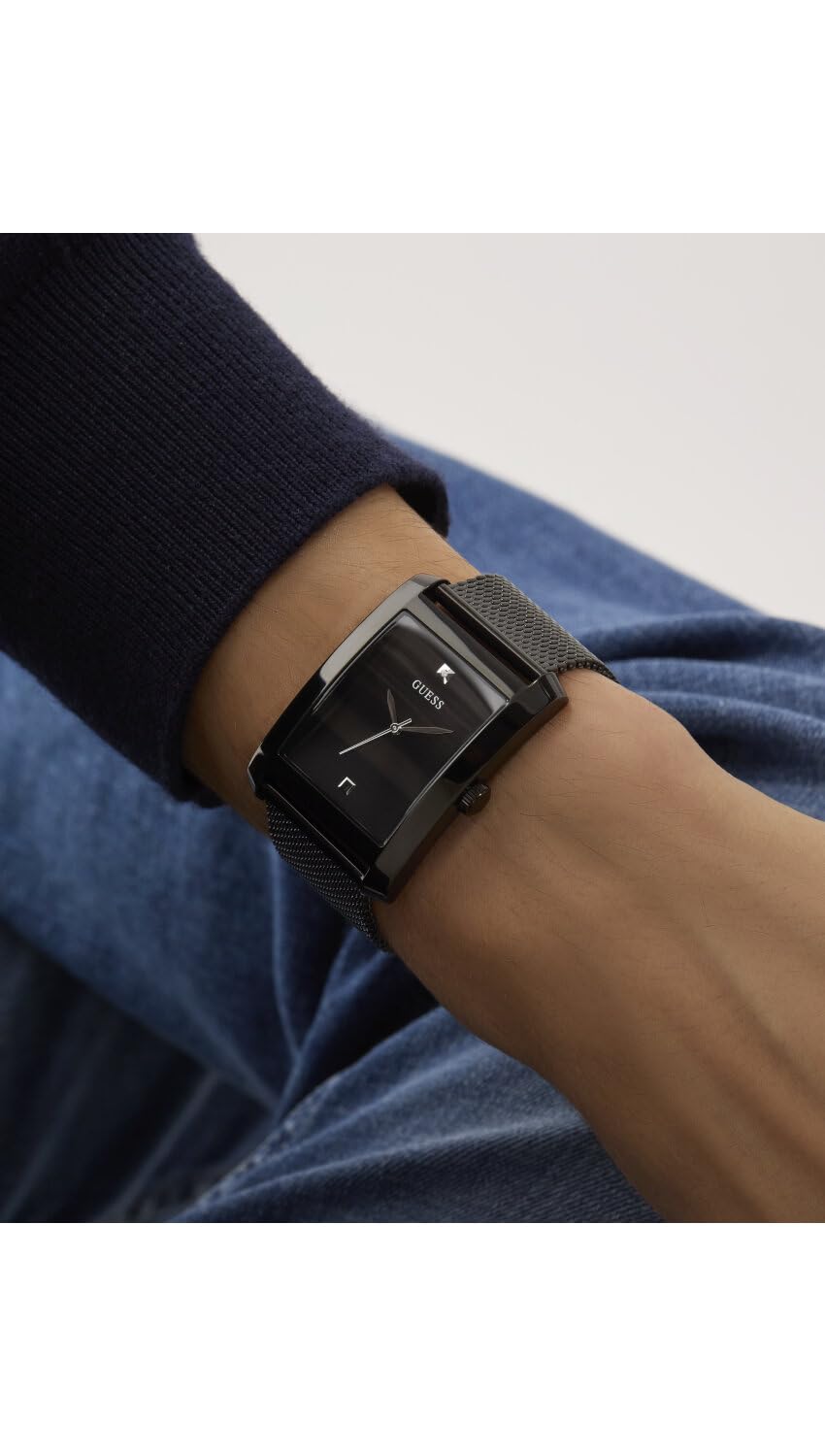 GUESS Analog Black Dial Men's Watch-GW0898G3