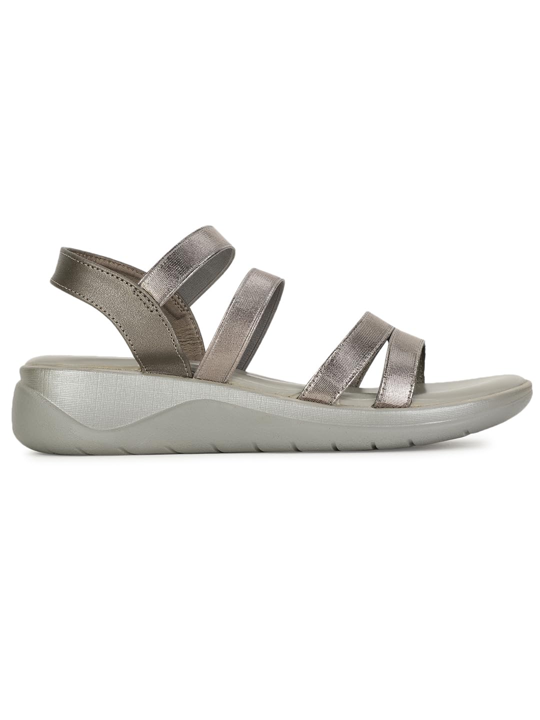 Hush Puppies Women's NOAH Sandals (6641522_SILVER_7 UK)