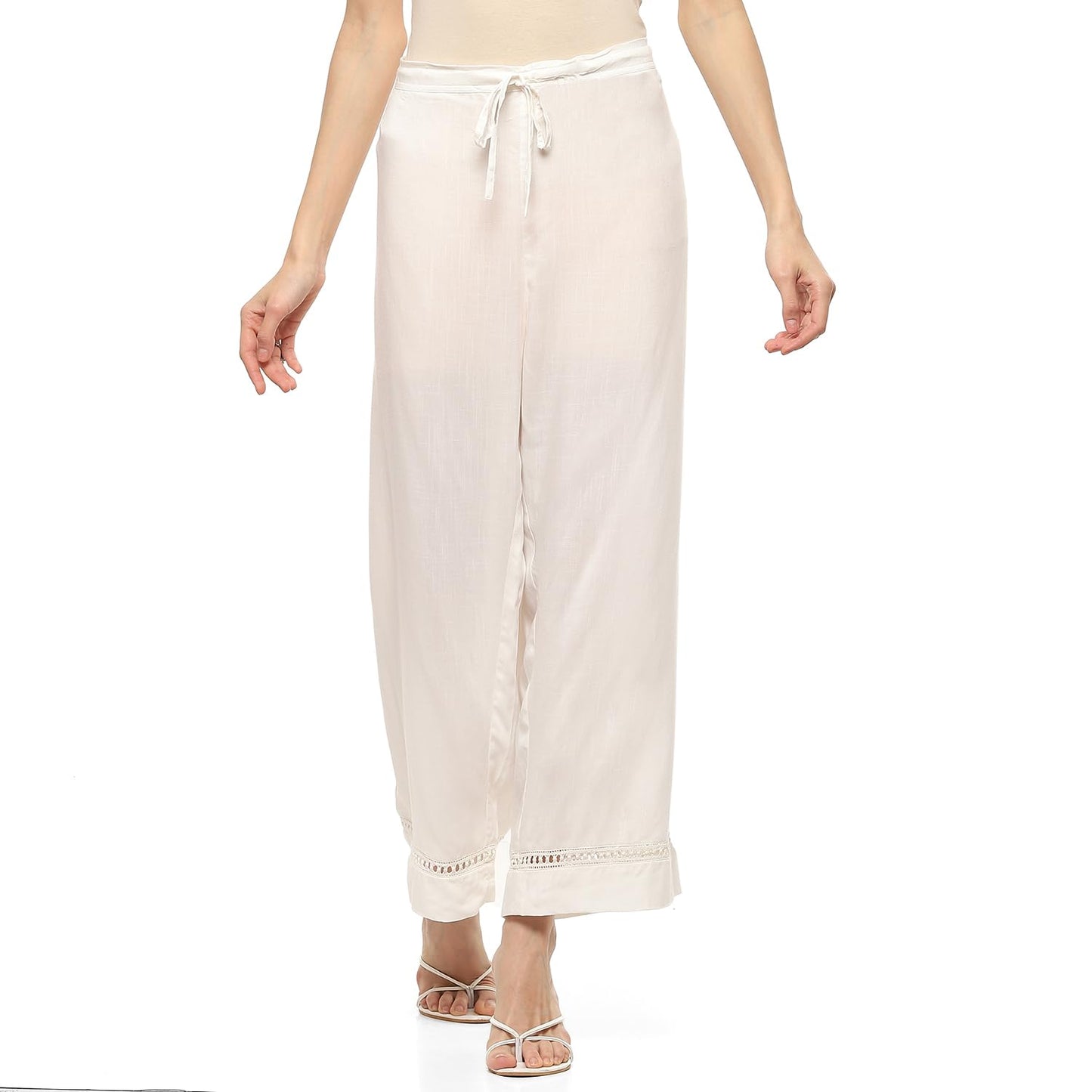 BIBA Women Solid Mix and Match(Boho STORY20143_Off White_M)