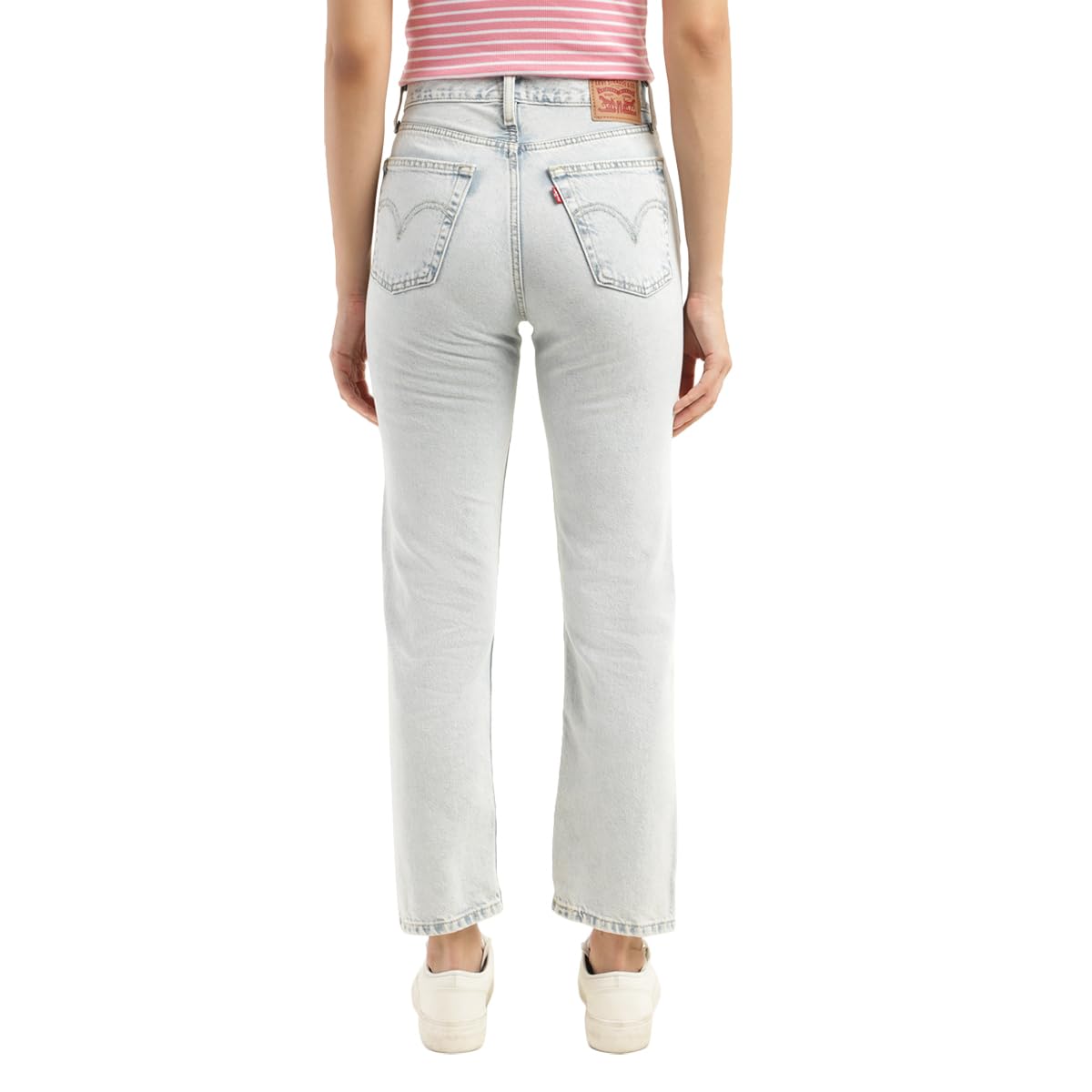 Levi's Women's Straight Jeans (A2504-0027_Blue