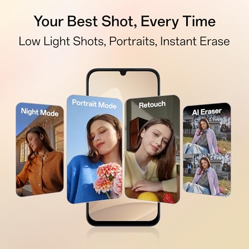 Oppo A6c 4G (Feather White, 4GB RAM, 64GB Storage) | 7000mAh Long-Lasting Battery | 120Hz Ultra Bright Display | IP64 Protection | 13MP Camera-with No Cost EMI/Additional Exchange Offers