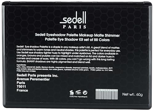 Sedell Paris Studio – Ultra Blend Pro Shadow Palette