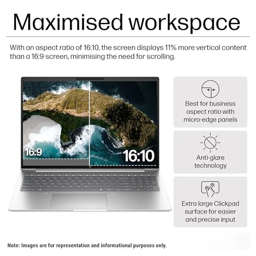 HP ProBook 460 G11 16" IPS WLED WUXGA Display Laptop, Intel Core Ultra 7 155U, 16GB RAM 1TB SSD, Backlit Keyboard, Fingerprint Reader, Wi-Fi 6E, Bluetooth 5.3, Windows 11 Pro, Pike Silver