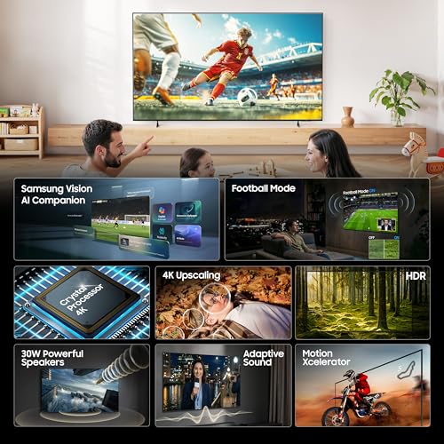 Samsung 65 inches Crystal UHD 4K Samsung Vision AI Smart TV UA65UE85AHULXL