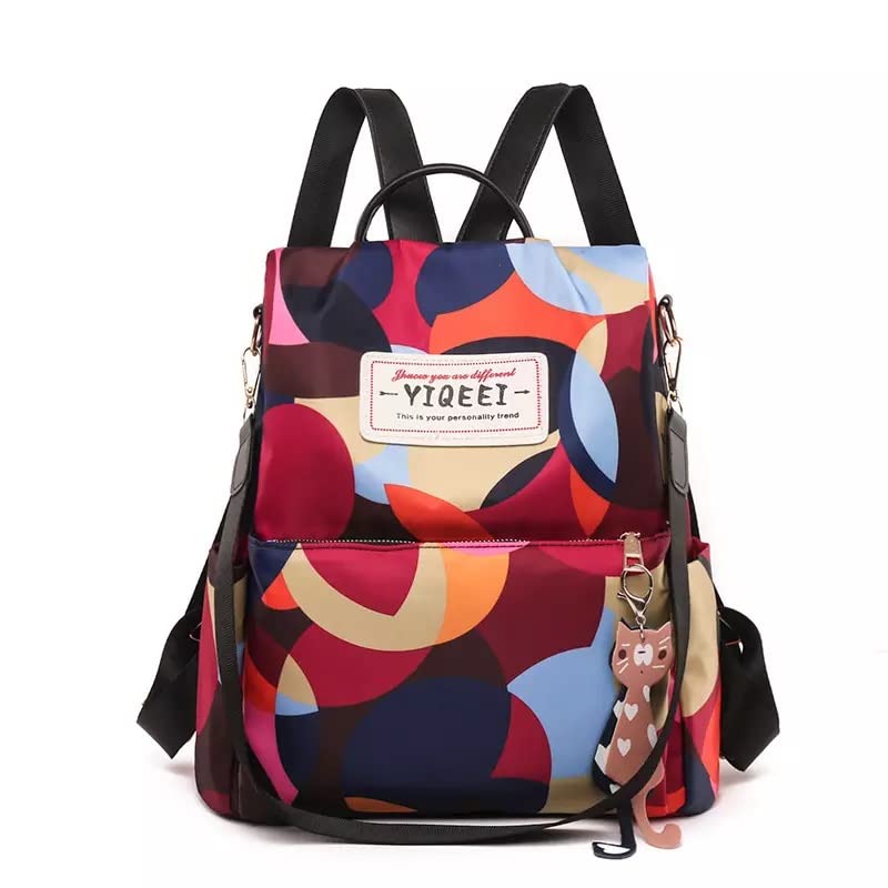 BANQLYN Shoulder Bag for Women's Stylish Ladies Messenger Bags Purse and Handbags Wallet Mini Backpack Purse Backpack Girls College Bags (Colorful) (Multicolour) (Medium size)