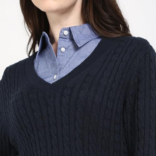 Tommy Hilfiger Womens Blue Color Sweater (M)