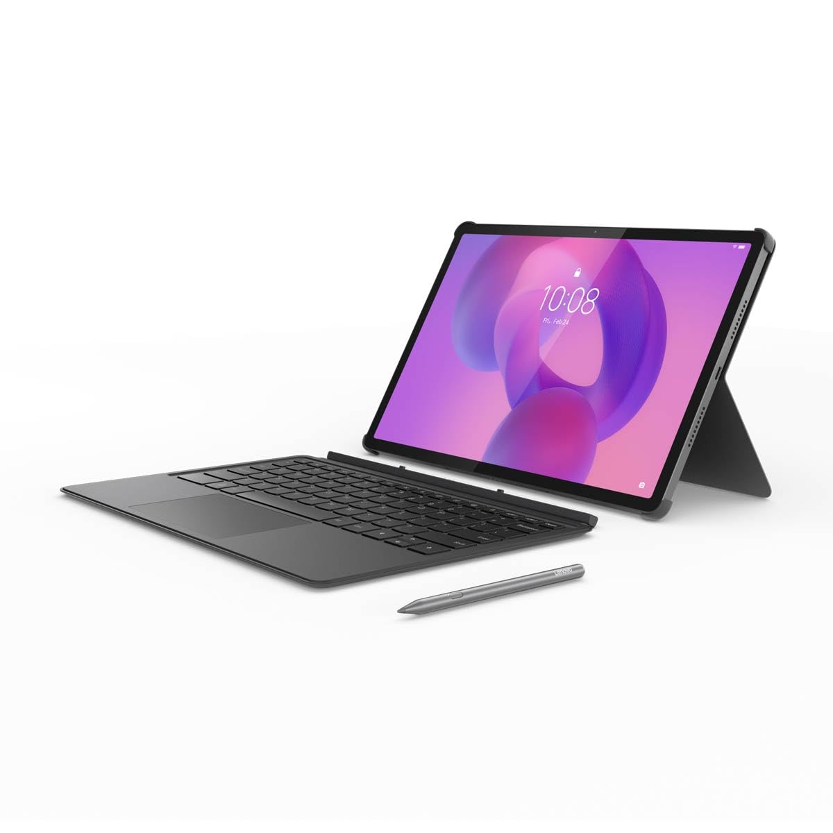 Lenovo {Smartchoice} Idea Tab Pro with Pen Plus & Keyboard|12.7" 3K Display|144 Hz Refresh|12 GB RAM, 256 GB ROM| AI-Enabled| MediaTek Dimensity 8300|4 JBL Speakers|10200 mAh Battery with 45 W Charger