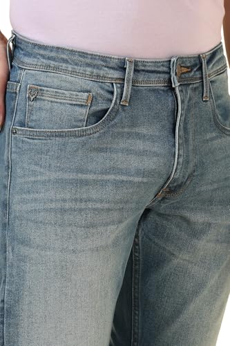 Allen Solly Men Blue Mid Wash Jeans