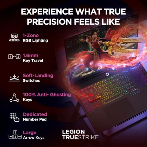 Lenovo Legion 5 2026 AMD Ryzen 7 250 | NVIDIA RTX 5060 8GB (16GB RAM/512GB SSD/WQXGA OLED/165Hz/15.3"(38.8cm)/Windows 11/Office 2024+AI Now/Black/2.5Kg), 83Q7009KIN AI Powered Gaming Laptop