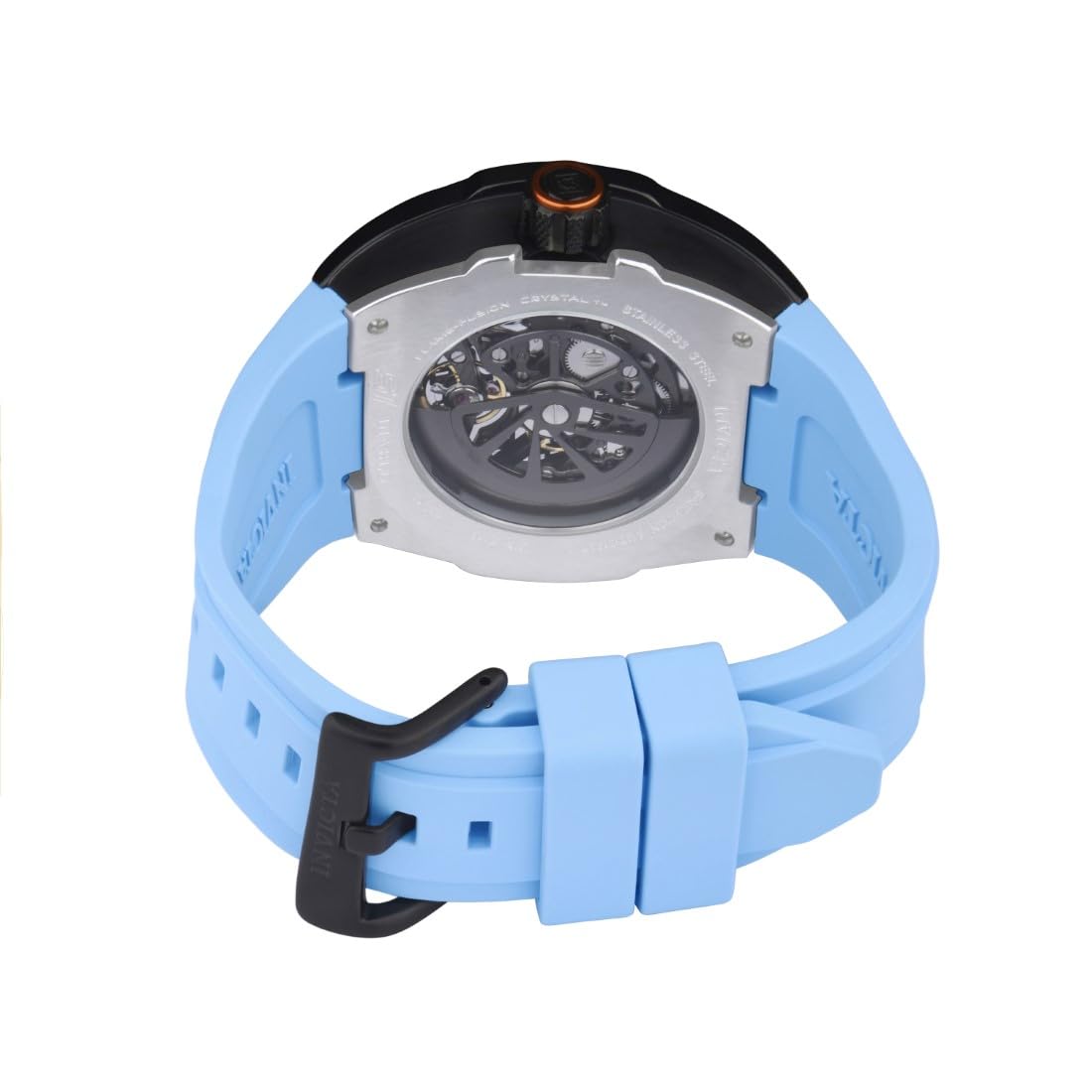 Invicta Silicone Analog Multi Dial Men Watch-43515, Multi-Color Band