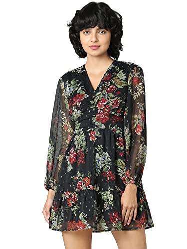 ONLY Fit & Flare Dress(286014601_Black_42)