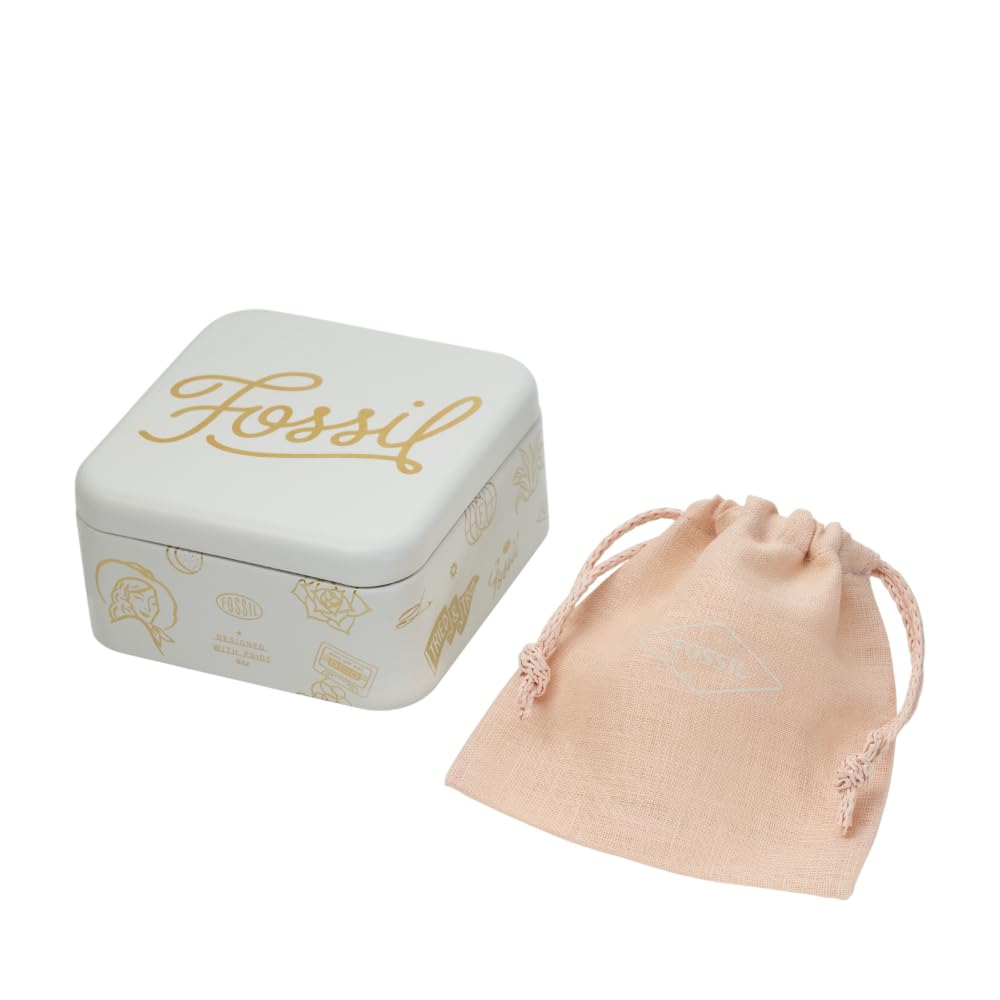 Fossil Women's Mop Rose Gold Bracelet Jf02905791