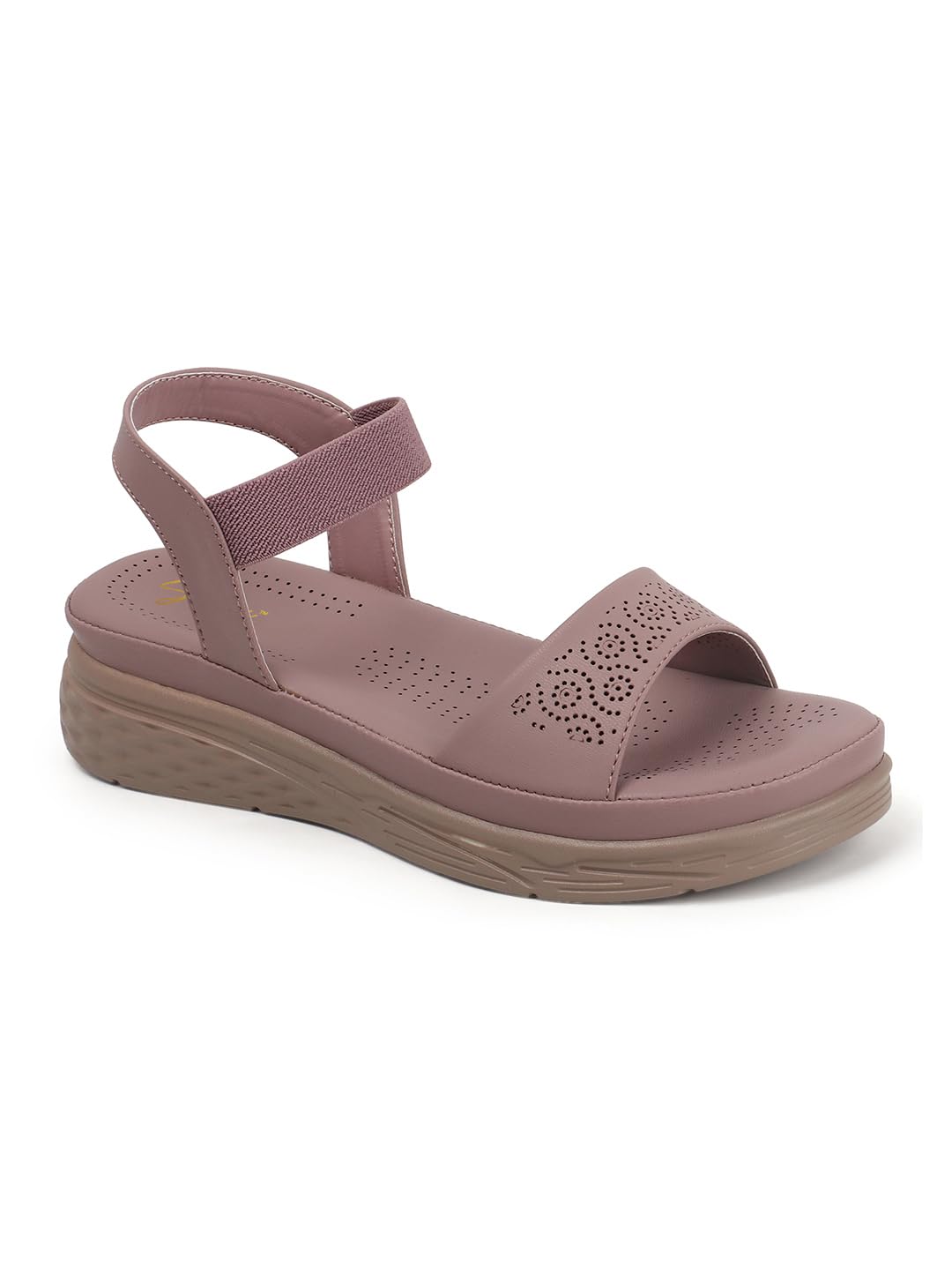 SVYA, Women Flat Sandal,Soft and comfortable Sandal For Girl. (Levender, UK Footwear Size System, Adult, Women, Numeric, Medium, 9)