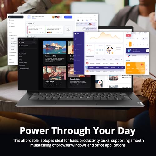 Lenovo V14 G4 14" FHD Business Laptop, Intel Core i7-13620H, 24GB DDR4, 1.5TB Storage (512GB SSD&1TB Docking Station Set), Intel UHD Graphics, 720p HD Camera, Wi-Fi 6, Win 11 Pro, Black