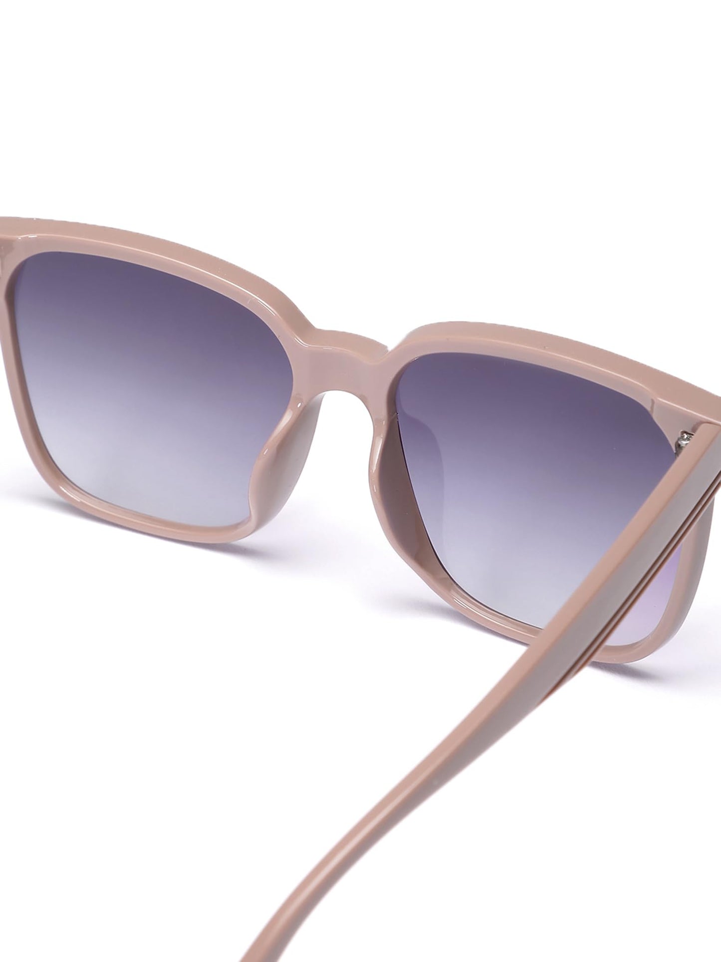 Carlton London Women UV Protected Blue Lens Brown Toned Oversized Sunglasses