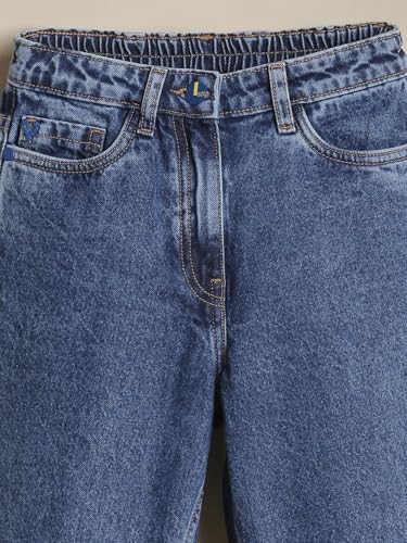 Allen Solly Girls Blue Jeans