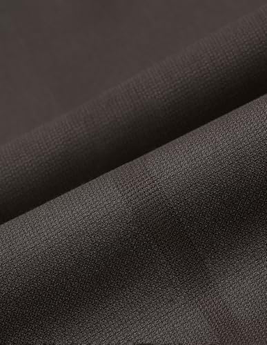 Arrow Men's Hudson Regular Fit Dobby Trousers (ARALTR2085_Dark Brown_38)
