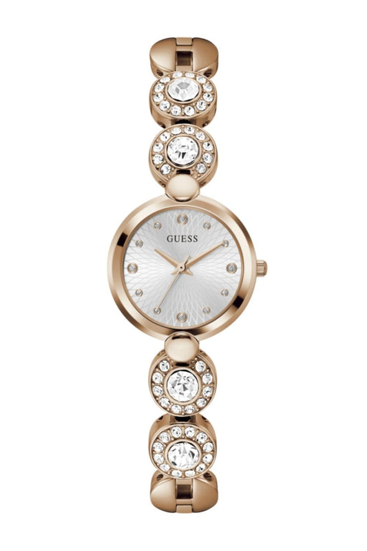 Guess Analog Silver Dial Women's Watch-GW0757L3