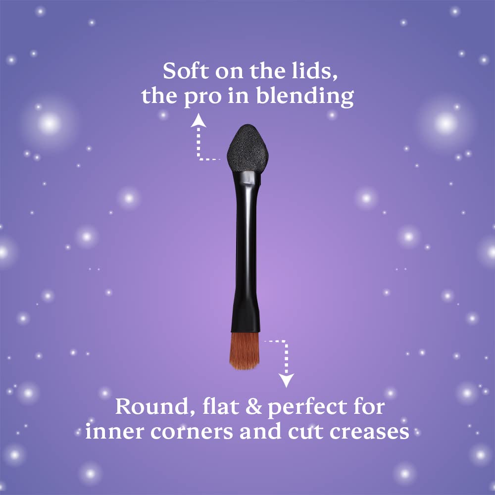 DAZLLER Mystical Magic Eyeshadow Palette Powder - Mini, 4G, D4-Es5, Lightweight, Even Blending, Rich Pigments, Vibrant Hues, Multicolor, Shimmery Finish