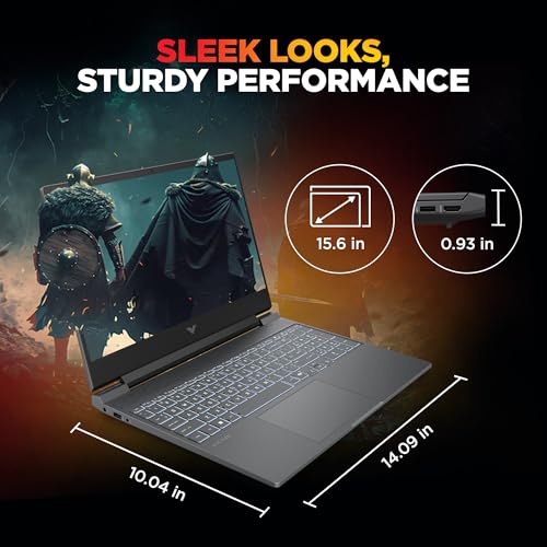 HP Victus,13th Gen Intel core i7-13650HX, 6GB RTX 4050, 24GB DDR5(Upgradeable), 512GB SSD, 144Hz, 300 nits, 15.6''/39.6cm, Win11, Office24, Mica Silver, 2.29kg, fa2531/2495tx, Xbox pass* Gaming Laptop