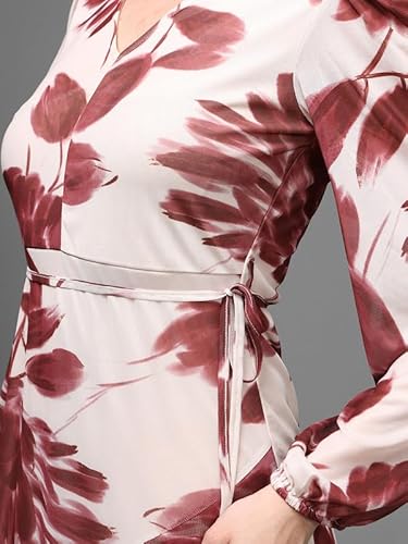 Kazo Clarke Mini Dress (Wine_M)