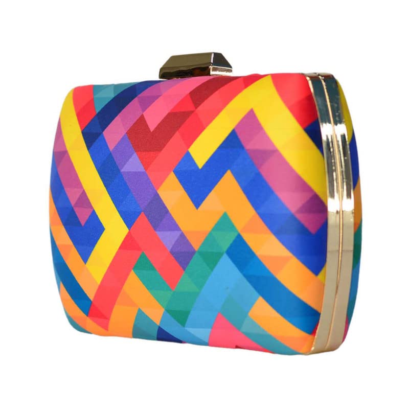 Artklim Bust Of Color Line Clutch