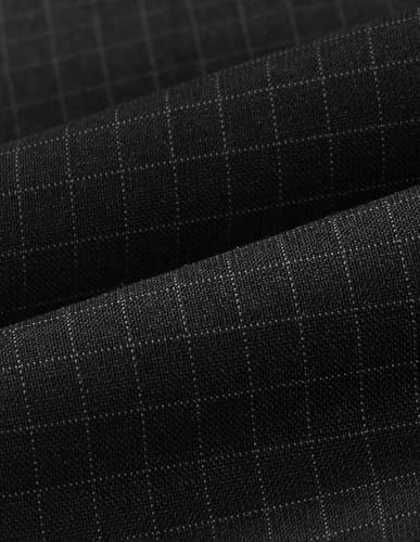 Arrow Men's Tapered Fit Mid Rise Trousers (ARAEOTR2192_Black_34)