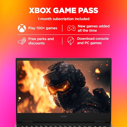 HP OMEN Gaming, 14th Gen Intel Core i7-14650HX, 16GB DDR5, 1TB SSD, 8GB NVIDIA RTX 4060, 16.1-inch(40.9cm), 144Hz, IPS, FHD Laptop, Backlit KB, HyperX audio (Win 11, Office 21, Black, 2.39kg) wf1096TX