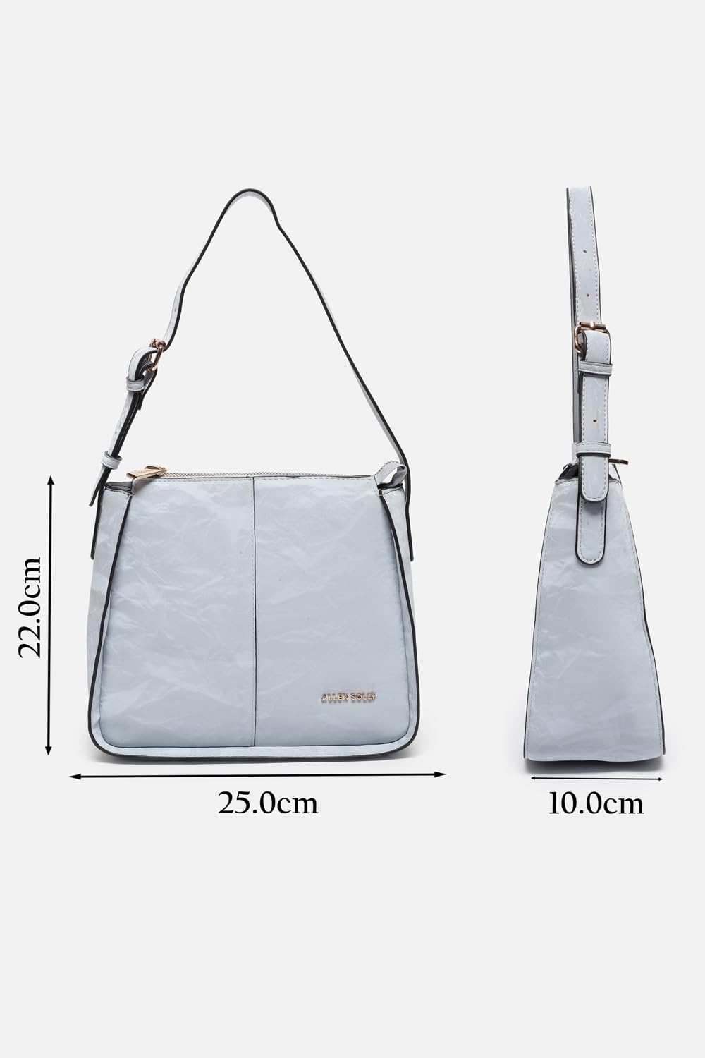 Women Light Blue Casual Handbag