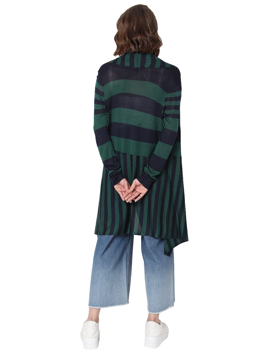 VERO MODA Regular Fit Shrug(248814901_Rain Forest_XS)