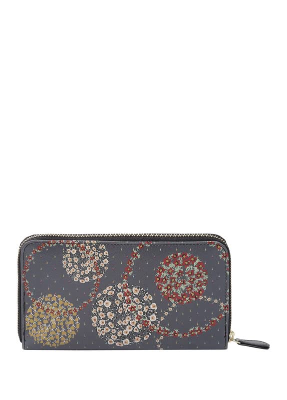 Satya Paul Grey Medium Wallet for Women Ladies