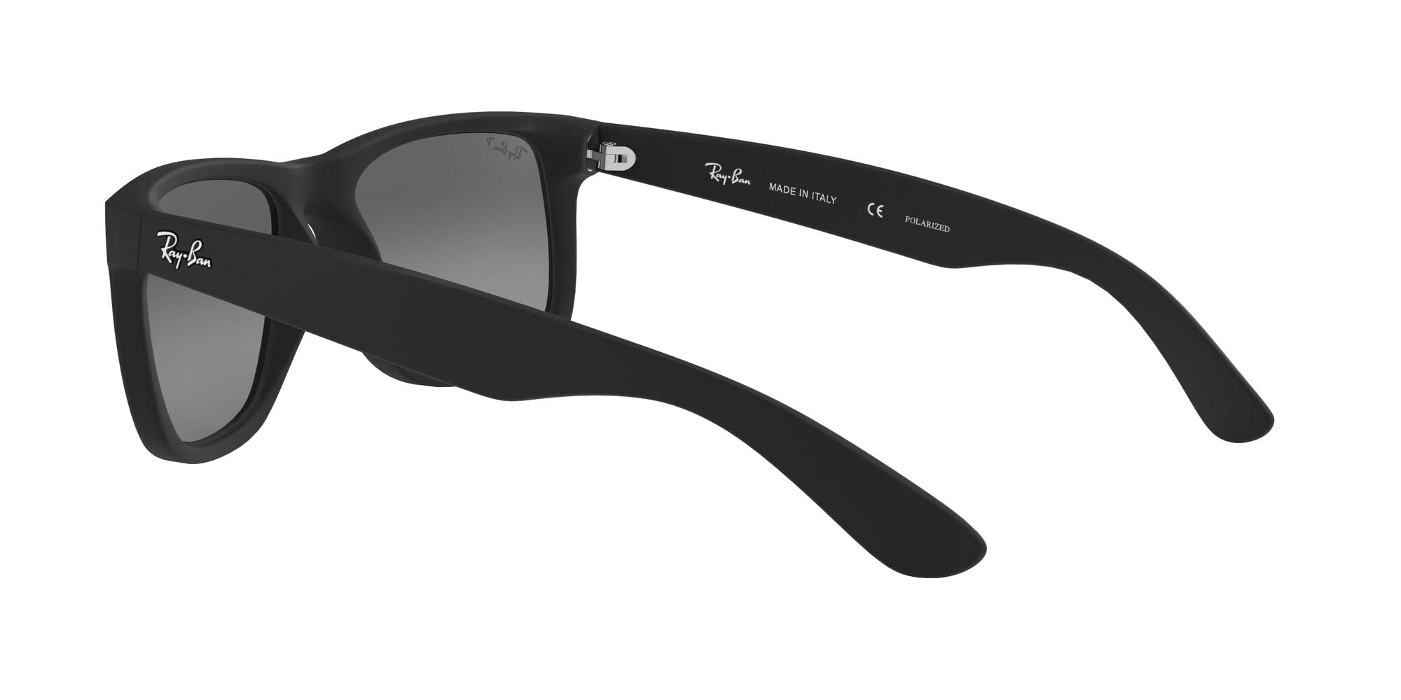 Ray-Ban Men Polarized Grey Lens Square Sunglasses - 0RB4165622/T355