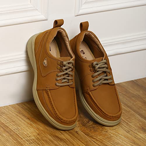 Red Chief Casual Outdoor Shoes For Men Rust - 9 Uk