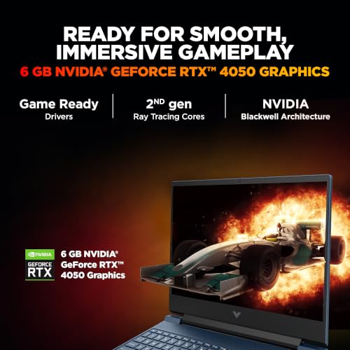 HP Victus 15 Smartchoice, Intel Core i7-13620H, 6GB RTX 4050, 16GB DDR4, 512GB SSD, FHD, IPS, 144Hz, 300 nits, 15.6''/39.6cm, Win11, Office24, Blue, 2.3kg, fa2805TX/2103, Xbox Gamepass* Gaming Laptop