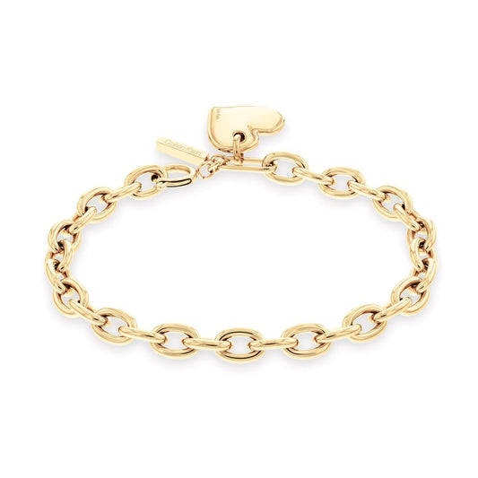Calvin Klein Alluring Family Ionic Plated Gold Steel Women's Bracelet - 35000297