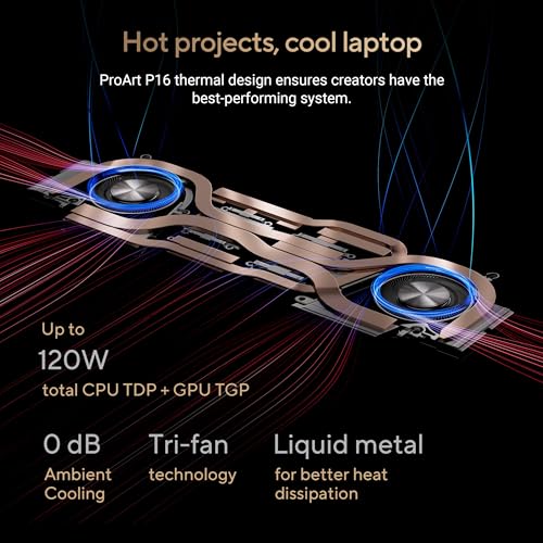 ASUS ProArt P16 OLED (2025), AMD Ryzen AI 9 HX 370, RTX 5090-24GB,64GB RAM, 2TB SSD, 16"/40.64cm Touchscreen, 4K, 120Hz,Windows 11,M365 Basic (1Year)*/Office 2024, Nano Black, 1.95Kg,H7606WX-SE028WS