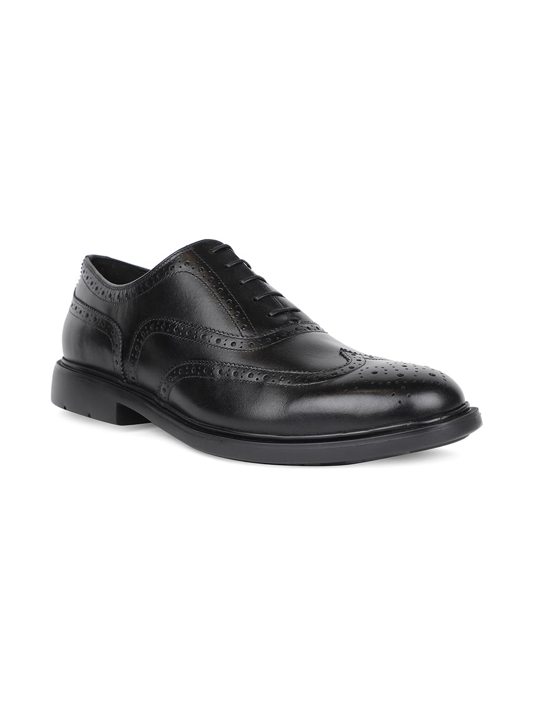 Hush Puppies Mens REN Oxford Black Formal Shoes - 8 UK (8246995)