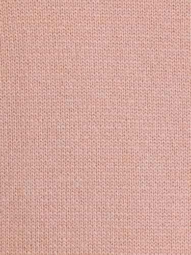 FableStreet Women Sweater Casual | V-Neck Polo Collar Design with Long Sleeves & Ribbed Hem | Solid Pattern Acrylic Knit Fabric for Comfort & Layering Pink
