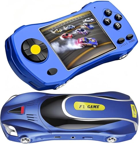 New World F3 Handheld Video Game Set for Kids,Retro Video Games Console, Classic Retro Game Box with TV Game Support (Random Colour)