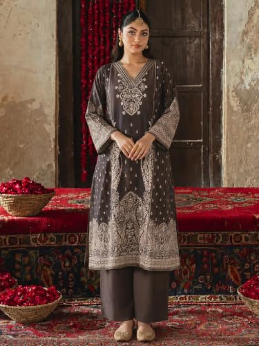 Varanga Midnight Paisley Women's Kurta Set
