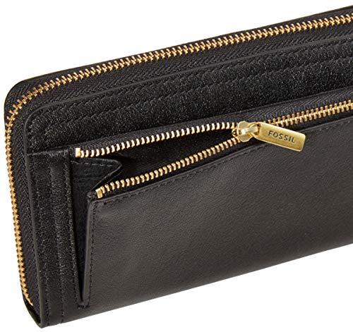 Fossil Logan Black Women's Wristlet Wallet (Sl7831001)