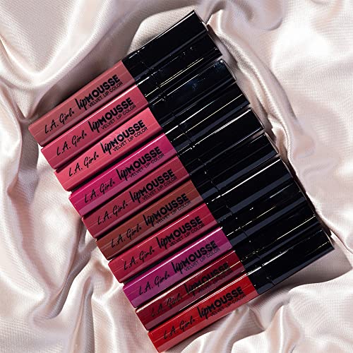 L.A.Girl Lip Mousse Liquid Lipstick Squad (Glossy)