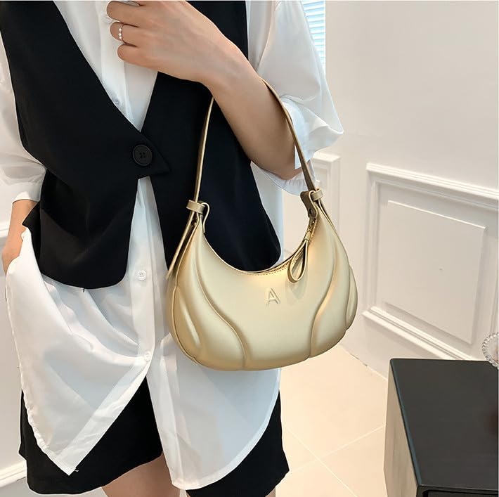 Diva Dale Trendy Spacious Party-Wear Cross-Body Sling Bag For Women (Gold)